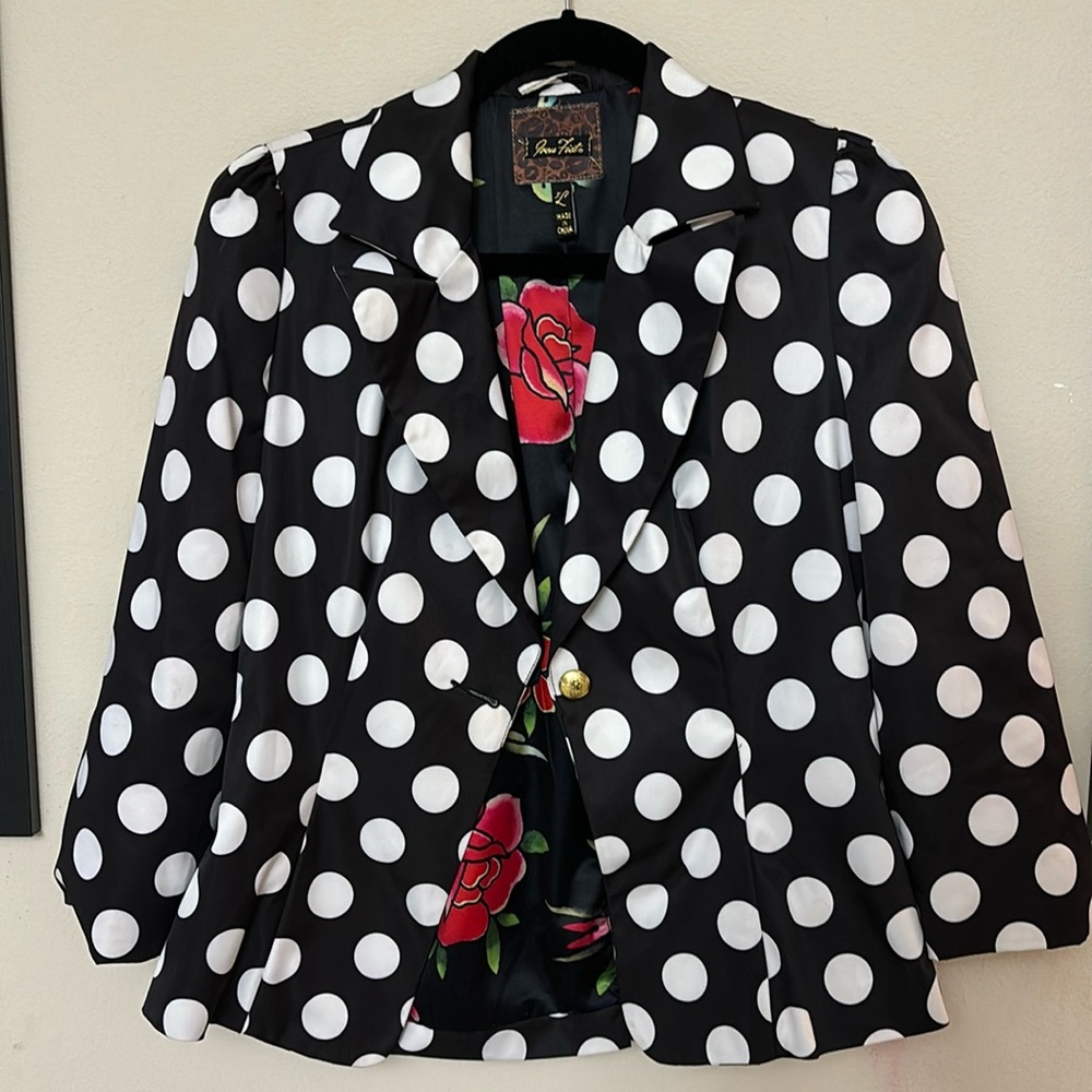 Iron Fist 3/4 puff sleeve blazer